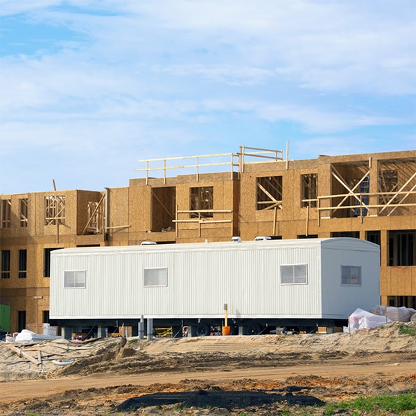 construction site office trailers are designed and manufactured to meet building codes and safety regulations for use at construction sites